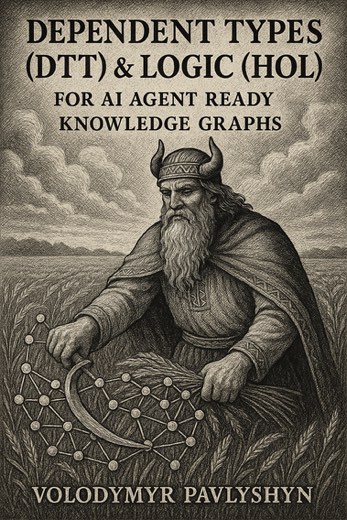 Cover of Dependent Types & Logic for AI Agent Ready Knowledge Graphs