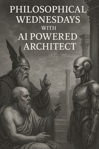 Cover of Philosophical Wednesdays with an AI Powered Architect